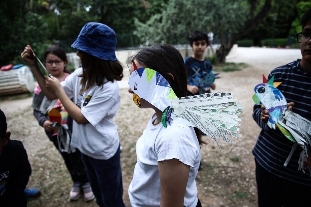 Εικαστικές Δράσεις για παιδιά στον Εθνικό Κήπο