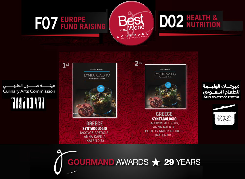 Το «Συνταγολόγιο» ένα από τα καλύτερα βιβλία μαγειρικής σε όλο τον κόσμο