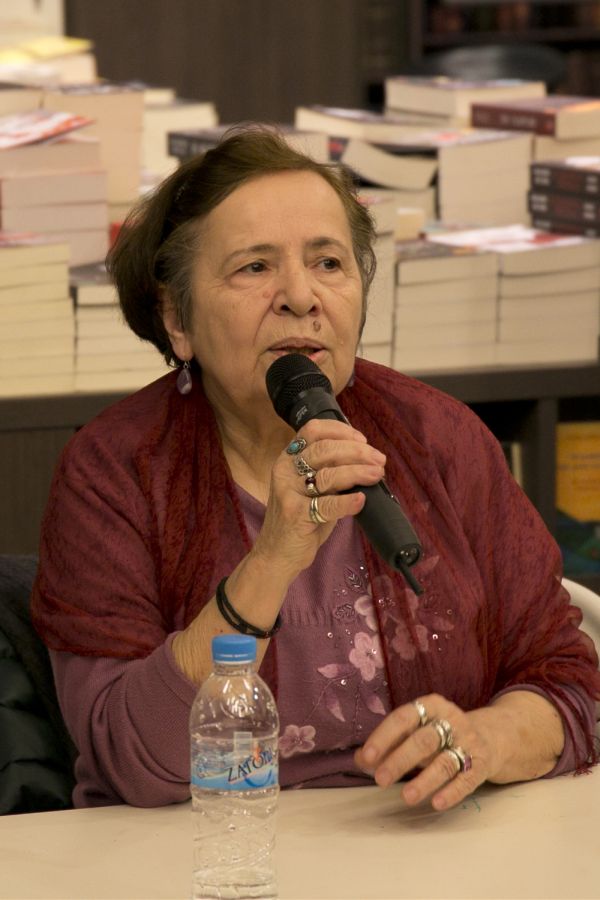 Η Αλκυόνη Παπαδάκη παρουσίασε το νέο της μυθιστόρημα στο Βόλο