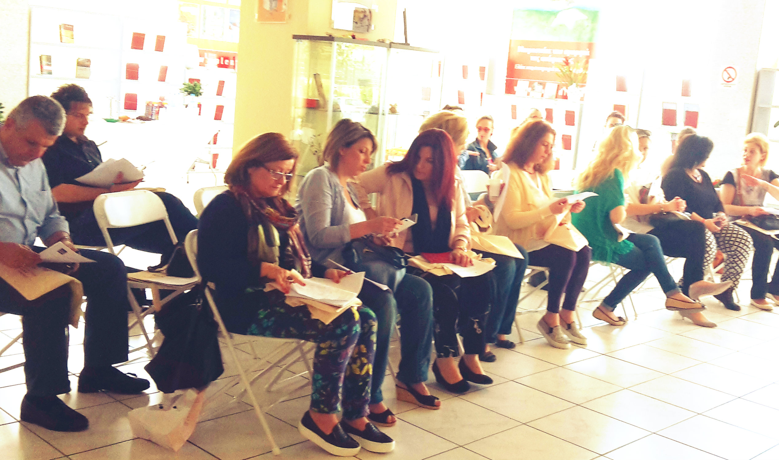 Σεμινάριο με θέμα «Λογοτεχνία και σχολείο», που πραγματοποιήθηκε το Σάββατο 9 Μαΐου στον Πολυχώρο των εκδόσεών μας