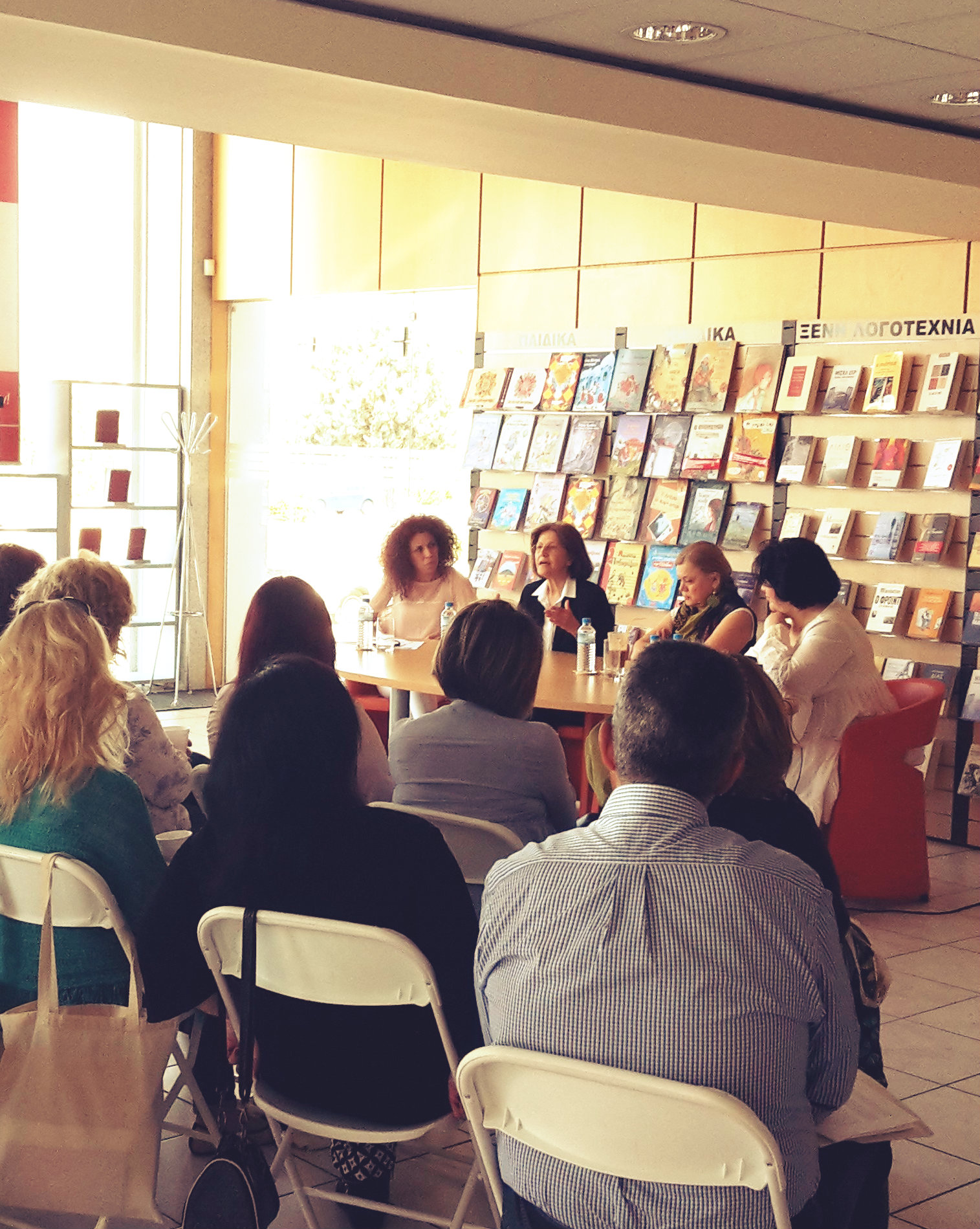 Σεμινάριο με θέμα «Λογοτεχνία και σχολείο», που πραγματοποιήθηκε το Σάββατο 9 Μαΐου στον Πολυχώρο των εκδόσεών μας