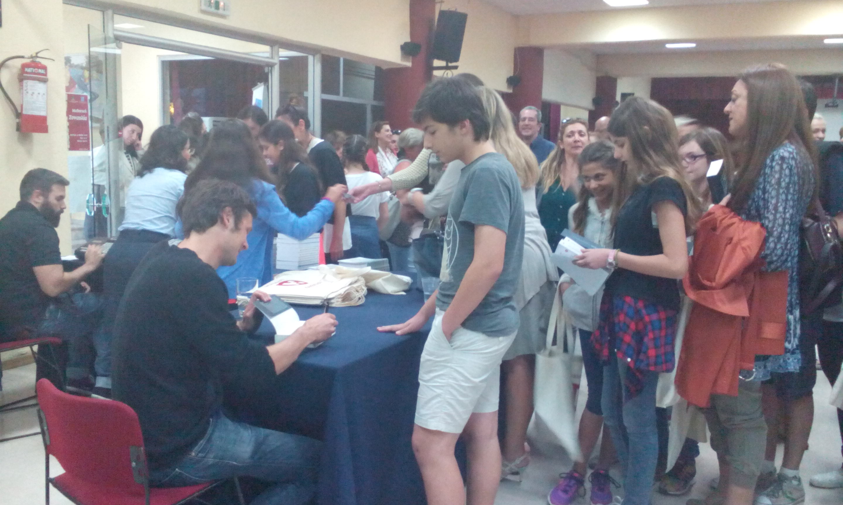 O Kριστόφ Γκαλφάρ στη Σχολή Ι.Μ.Παναγιωτόπουλου | 10.5.2016