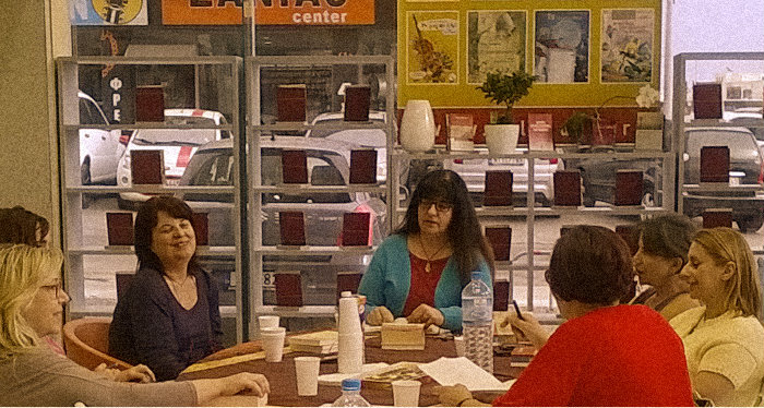 Φωτογραφίες από τη συνάντηση της Λέσχης Ανάγνωσης και τη συζήτηση για το ιστορικό μυθιστόρημα του Μίκα Βάλταρι «Ιωάννης Άγγελος»