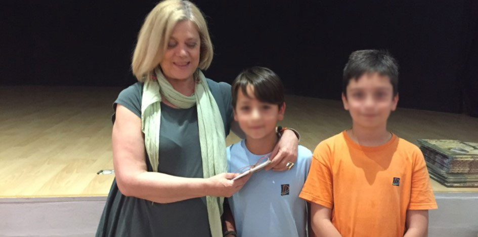 Η Ελένη Πριοβόλου στα Εκπαιδευτήρια Ροδίων Παιδεία