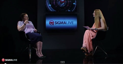 Συνέντευξη της Αλκυόνης Παπαδάκη στο SigmaLive - VIDEO
